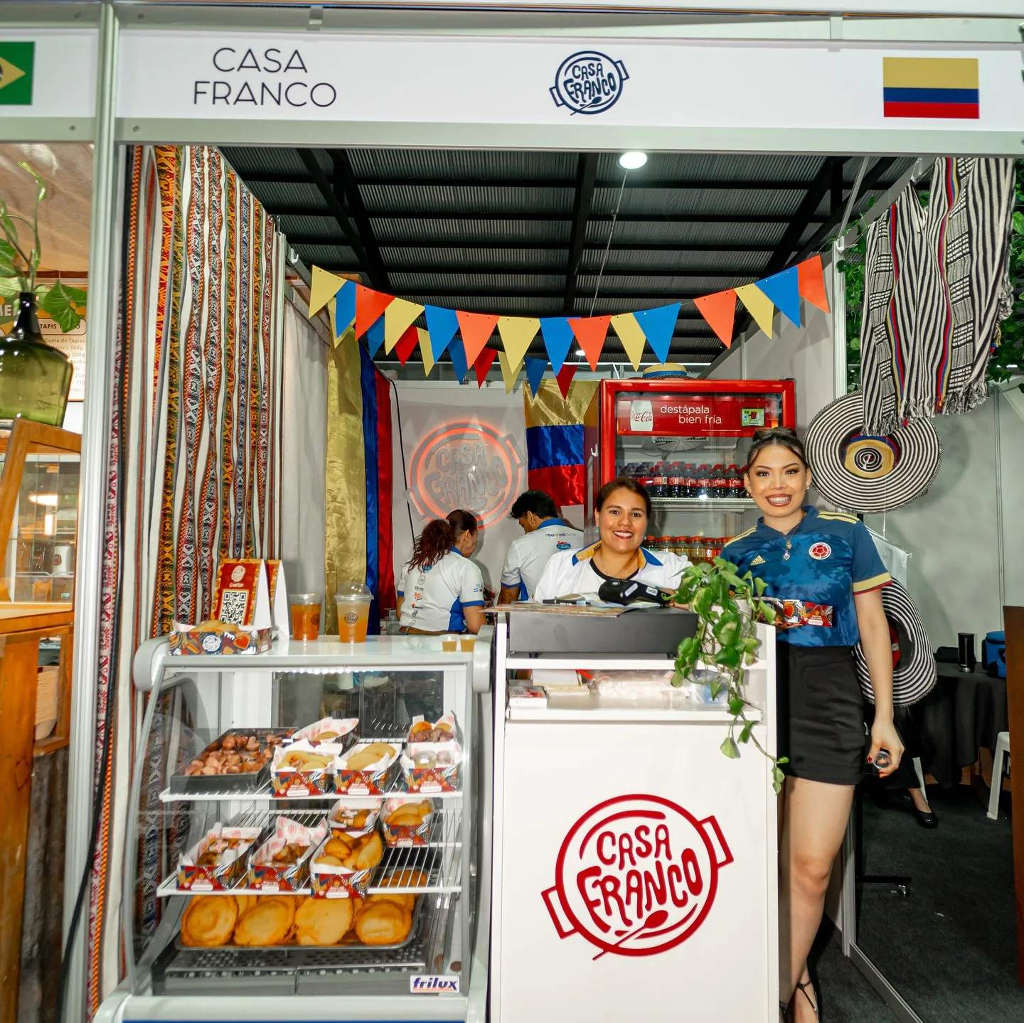 El stand de Casa Franco en Fexpo